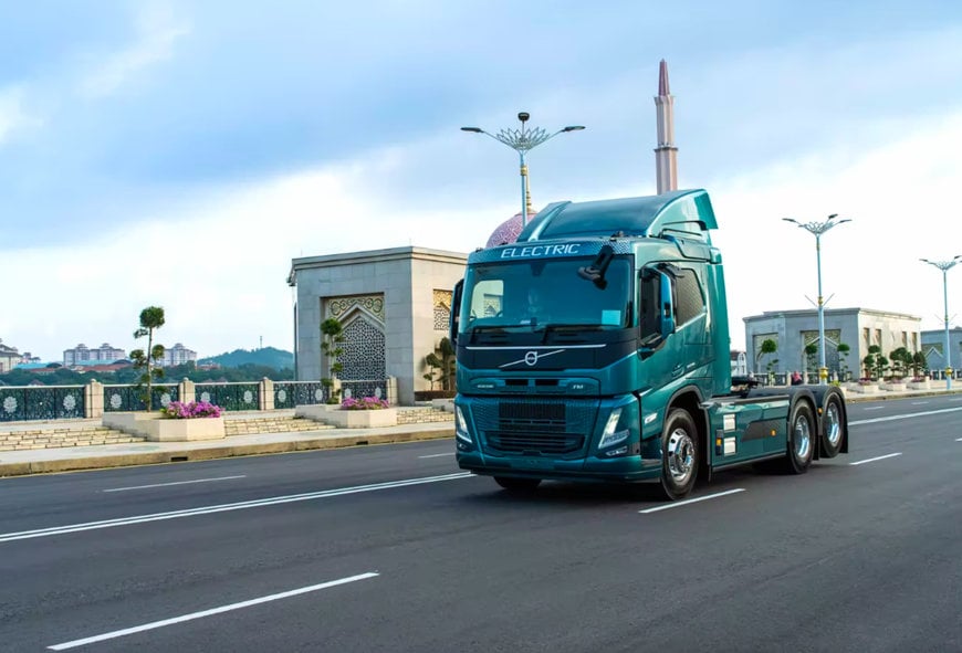 VOLVO TRUCKS STARTS SELLING ELECTRIC TRUCKS IN MALAYSIA